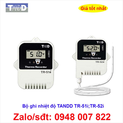 Bộ ghi nhiệt độ TandD TR-51i, TR-52i